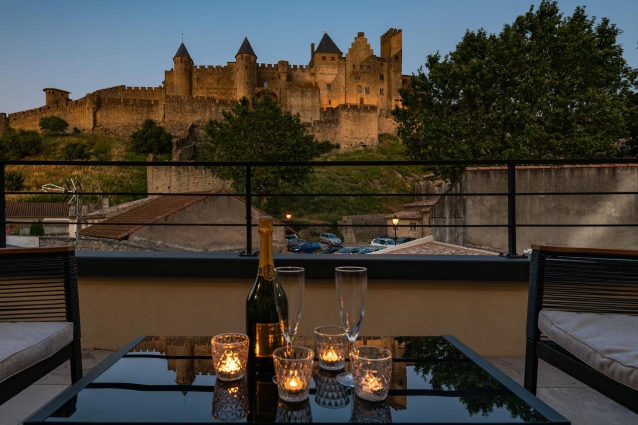 Le Loft De La Tour Pinte Leilighet Carcassonne Eksteriør bilde