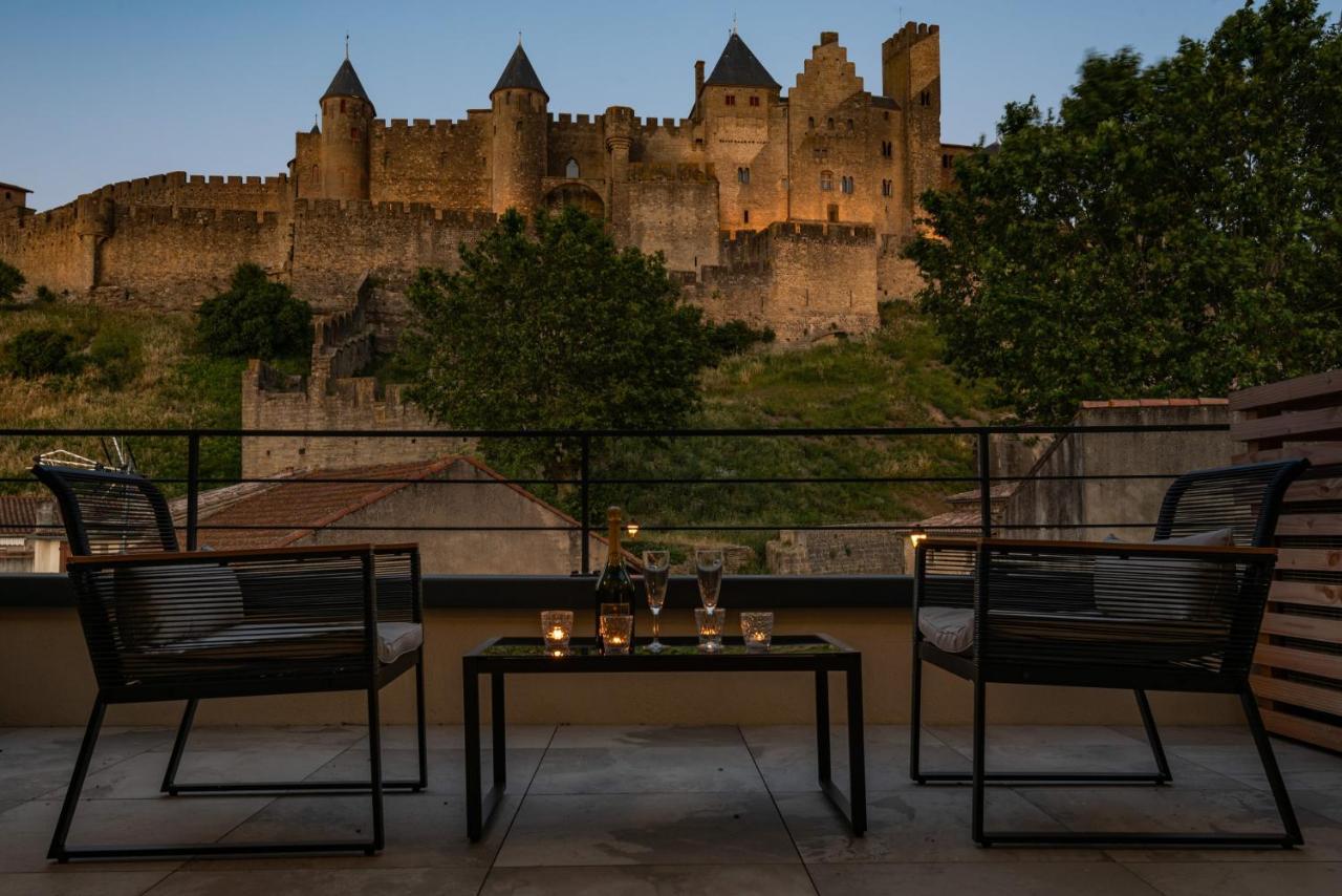 Le Loft De La Tour Pinte Leilighet Carcassonne Eksteriør bilde