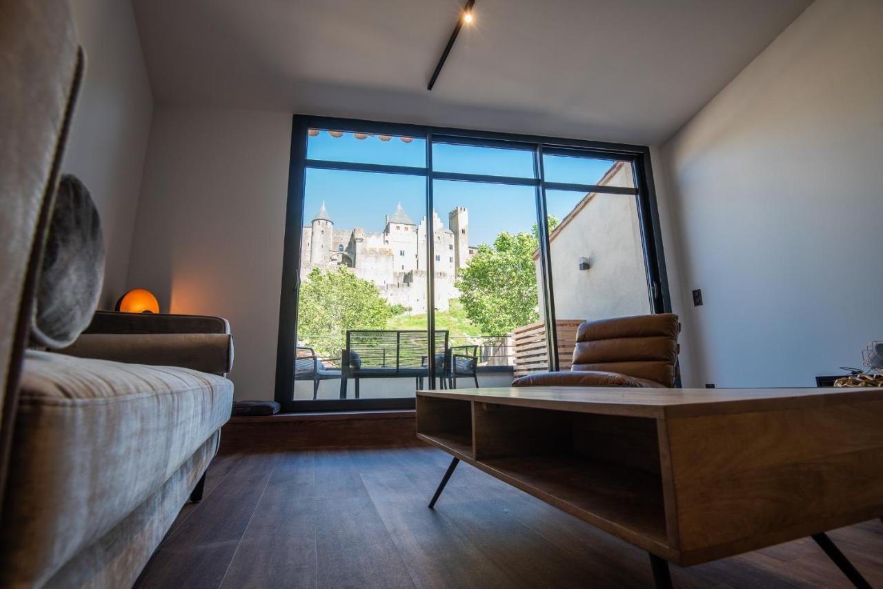 Le Loft De La Tour Pinte Leilighet Carcassonne Eksteriør bilde