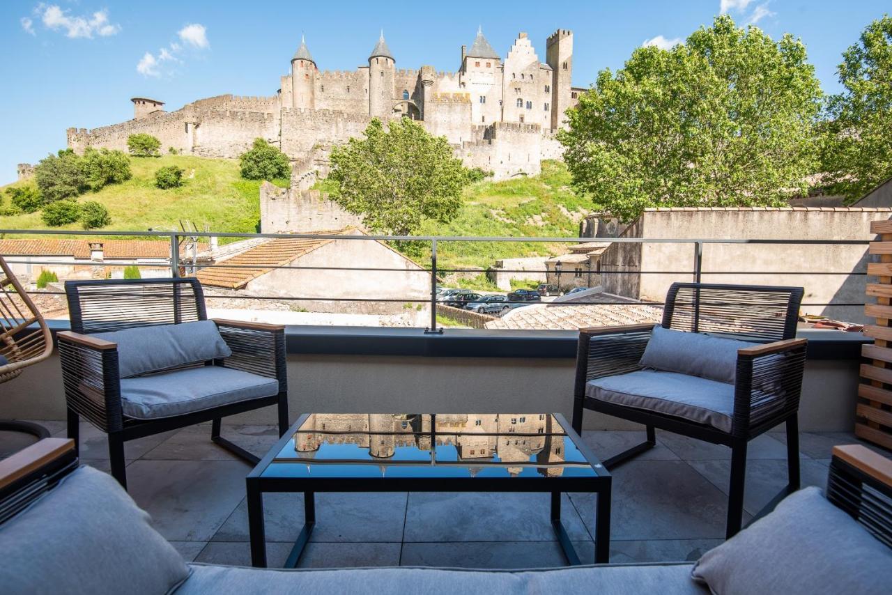 Le Loft De La Tour Pinte Leilighet Carcassonne Eksteriør bilde