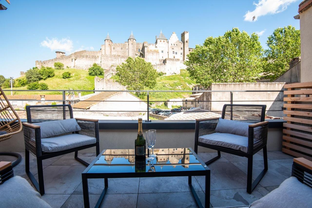 Le Loft De La Tour Pinte Leilighet Carcassonne Eksteriør bilde